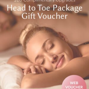 Gift Voucher - 2023 X'MAS PROMOTION - HEAD TO TOE PACKAGE (2.5hr)